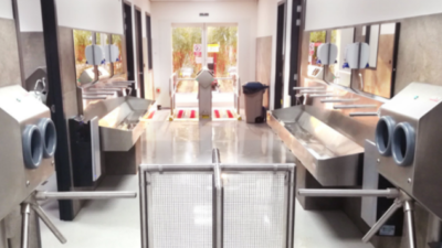 A higiéniai állomás tisztán tartása